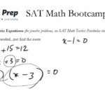 25 Solving Quadratic Equations SAT Math Bootcamp YouTube