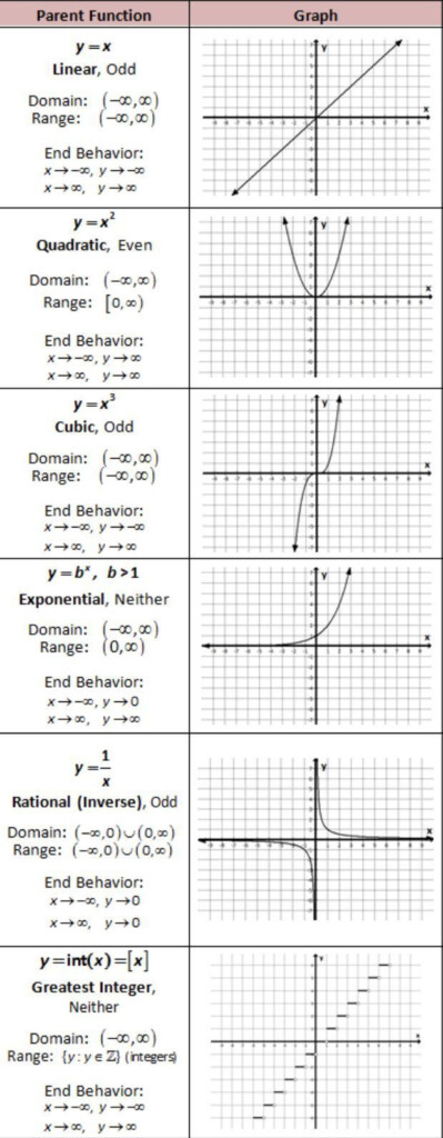 32 Linear Quadratic Exponential Tables Worksheet Support Worksheet