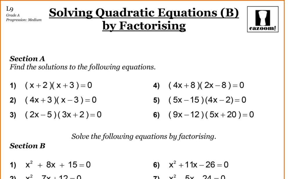 42 Quadratic Formula Practice Worksheet With Answers In 2020 Math 