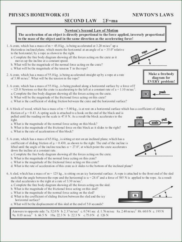 50 Projectile Motion Worksheet With Answers Chessmuseum Template Library