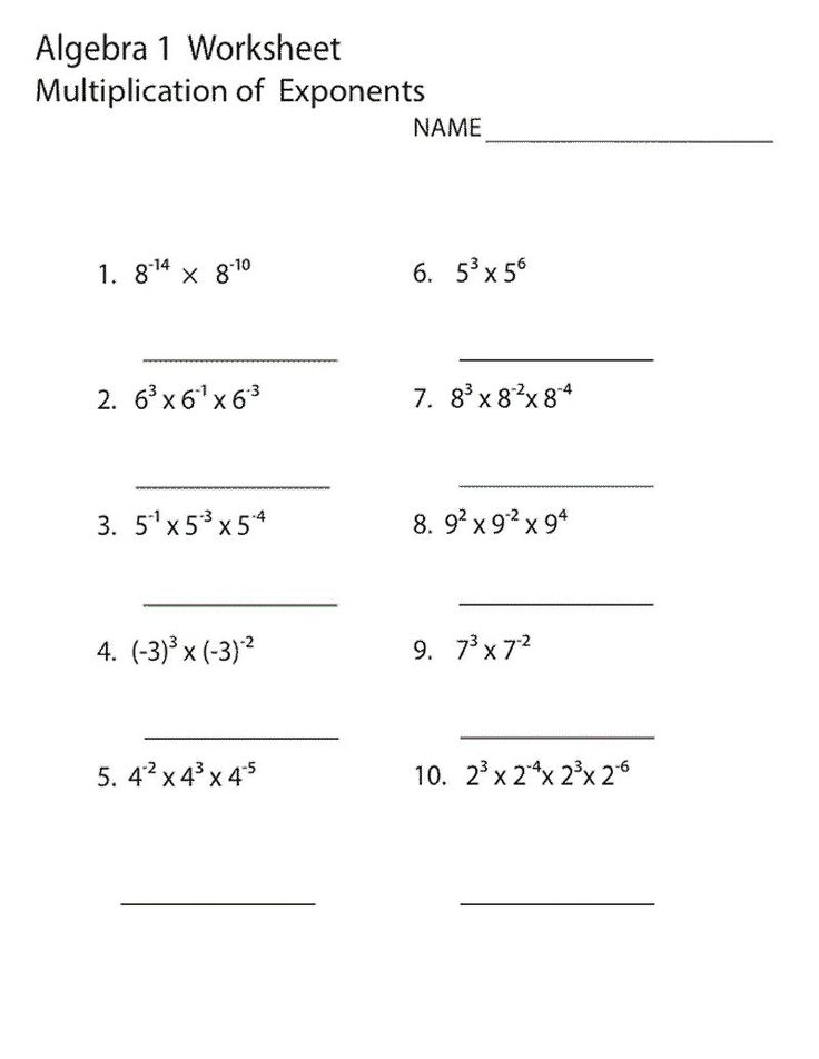 Determine The Unknown In A Multiplication Equation Worksheet