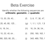 A24b Recognising Arithmetic Geometric And Quadratic Sequences