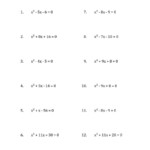 Algebra Factorization Worksheets For Grade 8 Mary Crockett s 8th