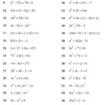 Amazing Quadratic Inequalities Worksheet With Answers The Blackness