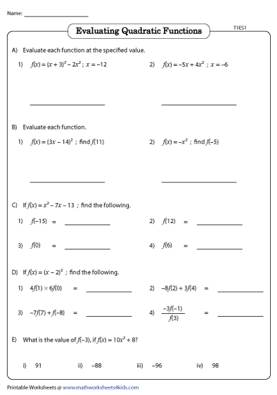 Evaluating Piecewise Functions Worksheet Kuta Worksheet