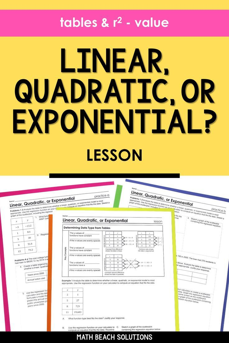 Exponential Regression Worksheet Worksheet