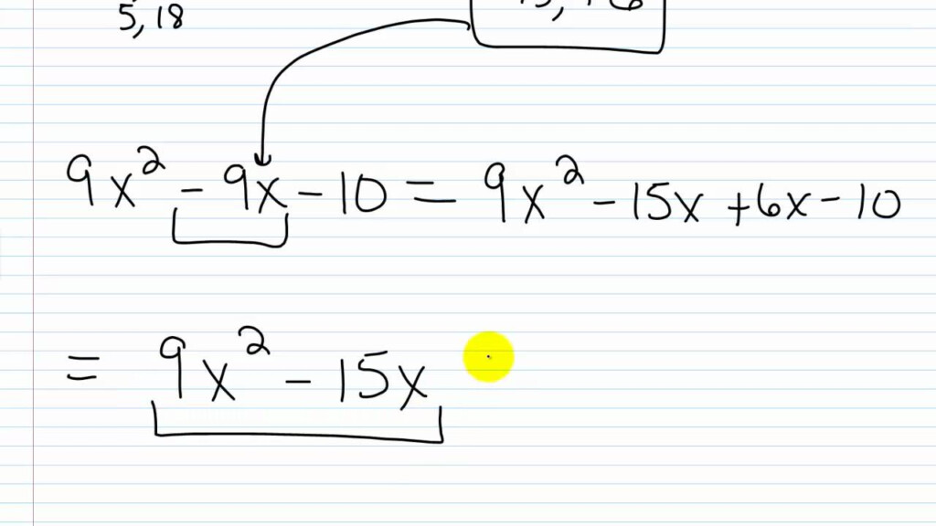 Factoring Practice Factoring Trinomials I Leading Coefficient Not 1 