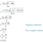 Finding Complex Solutions Of Quadratic Equations Worksheet Db excel