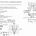 Five Ways To Solve A Quadratic Equation YouTube