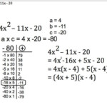 GCSE Maths Factorising Quadratics When A Not 1 Questions With Worked