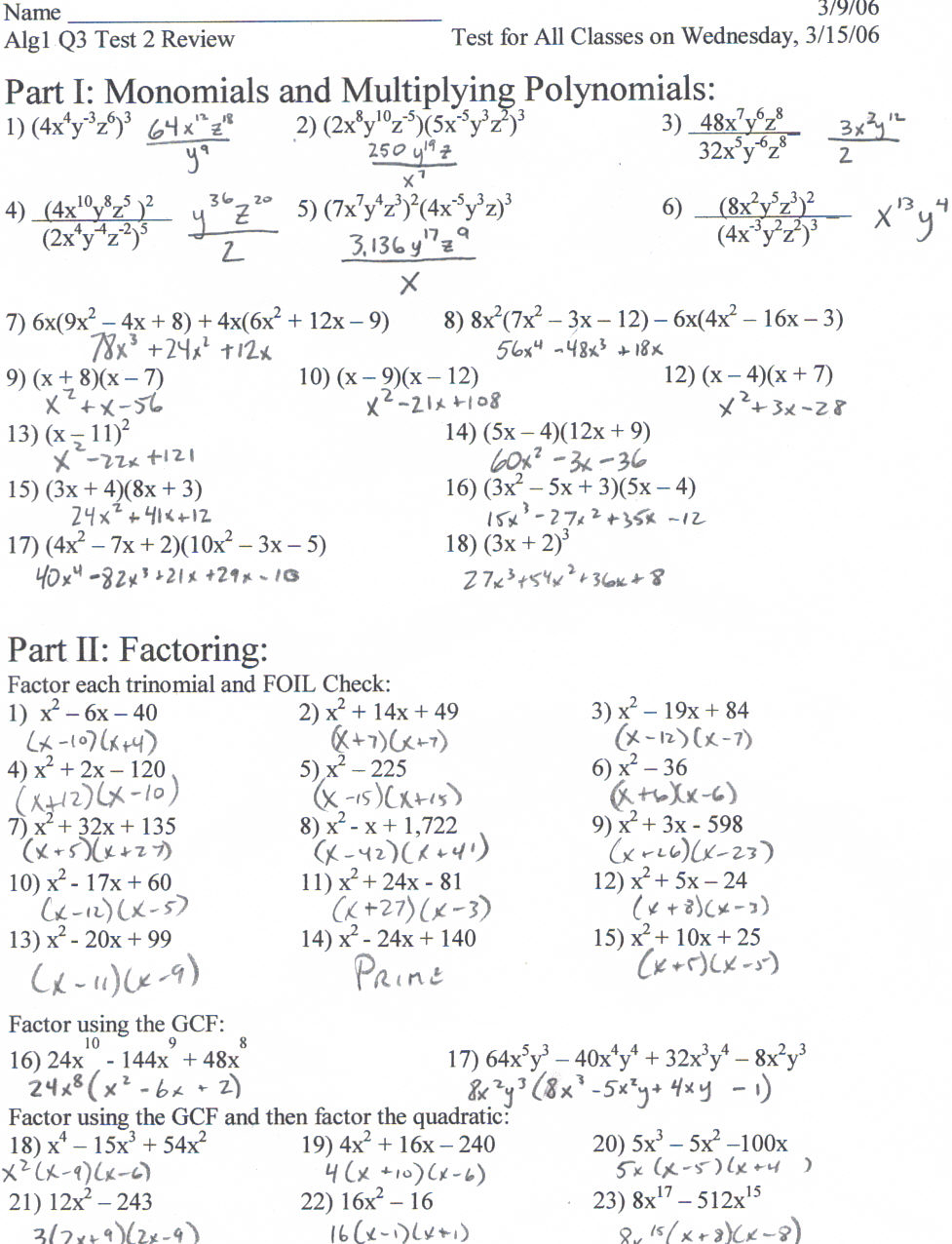 How To Solve Quadratic Equations By Factoring Step By Step Pdf