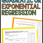 Linear Quadratic Or Exponential Regression Exploration Class Activity