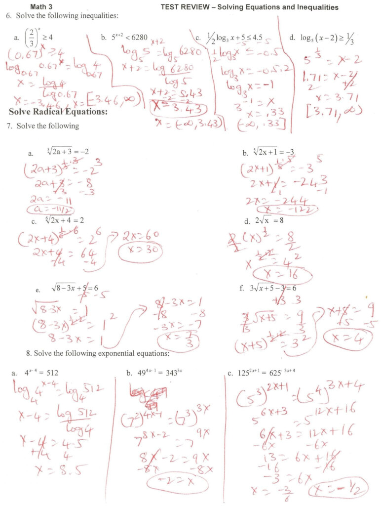 Linear Quadratic Systems Worksheet Db excel