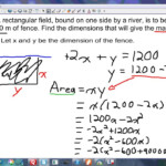 Maximum Revenue Quadratic Word Problems Lexblogdesign