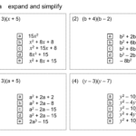 MEDIAN Practice And Quiz Questions Algebra Expanding And Factorising