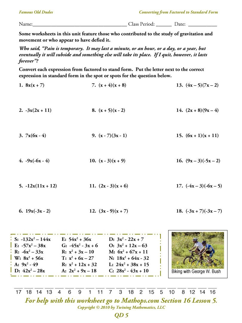 QD 23 Imaginary Numbers Graphing Parabolas Graphing Quadratics