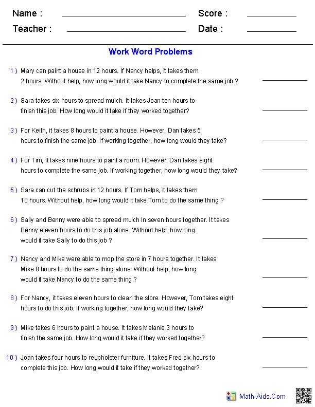 Quadratic Inequalities Worksheet With Answers