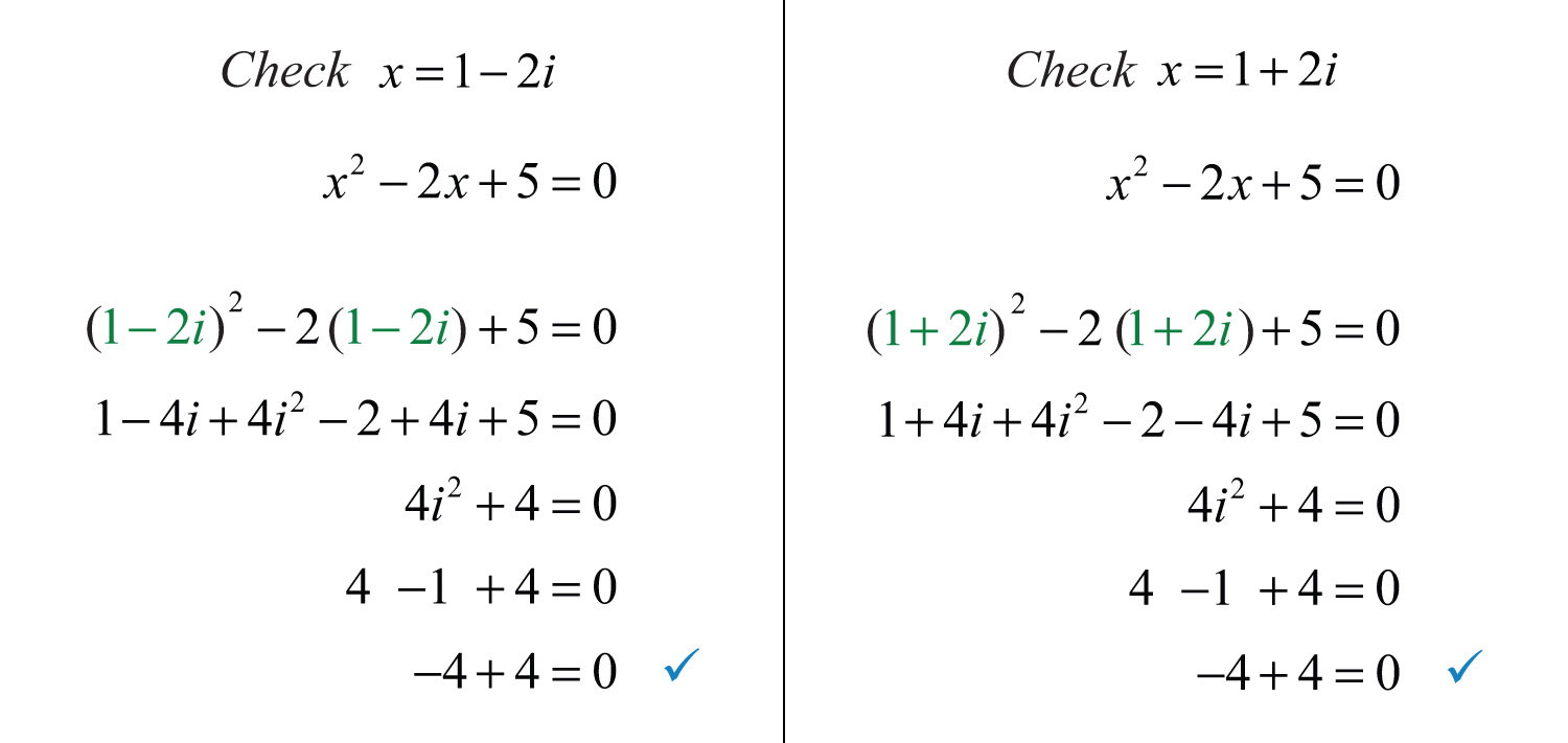 Solve Quadratic Equation With Complex Numbers Tessshebaylo