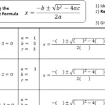 Solving Quadratic Equations Using The Quadratic Formula Go Teach