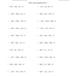 Solving Quadratic Equations With Positive Or Negative a Coefficients