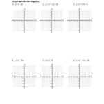 Solving Quadratic Inequalities Worksheet Topic 6 7 Graphing And Solving