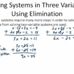 Systems Of Linear Equations In Three Variables CK 12 Foundation