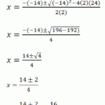 The Quadratic Formula Is A Great Method For Solving Any Quadratic