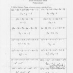 Unit 8 Quadratic Equations Homework 7 Solving Quadratics By Square