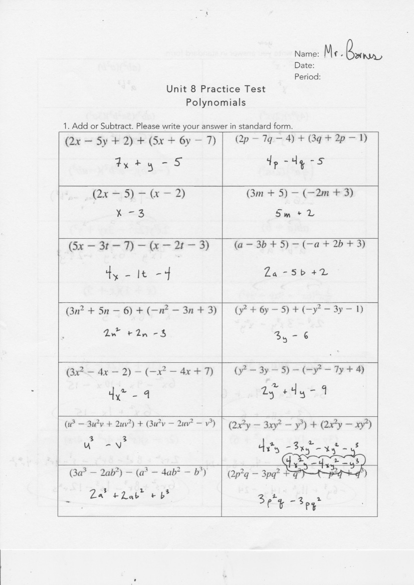 Unit 8 Quadratic Equations Homework 7 Solving Quadratics By Square 