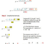 Using The Quadratic Formula Studying Math Quadratics College Math