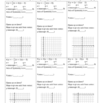 Worksheet Graphing Quadratics From Standard Form Answer Key Fill