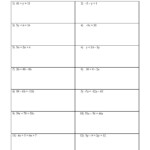 20 Solving Equations Review Worksheet Simple Template Design