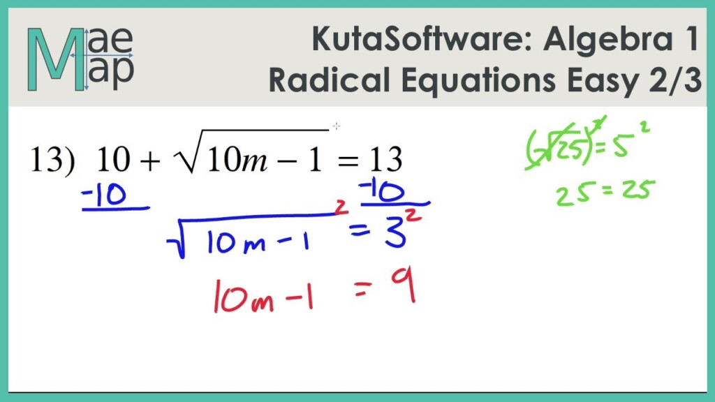 2020 Kuta Software Llc Algebra 1 Answers Explore Worksheet