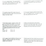 27 Algebra Word Problems Worksheet With Answers Quadratic Equation Word