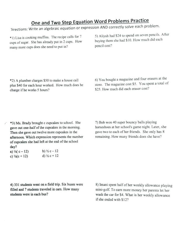 27 Algebra Word Problems Worksheet With Answers Quadratic Equation Word 