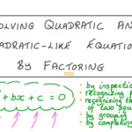 42 Solving Quadratic Equations By Factoring Worksheet Answers Algebra 2