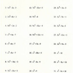 50 Factoring Polynomials Worksheet Answers Chessmuseum Template Library