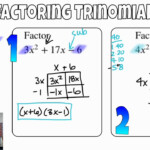 7 5 Factoring Trinomials a1 YouTube