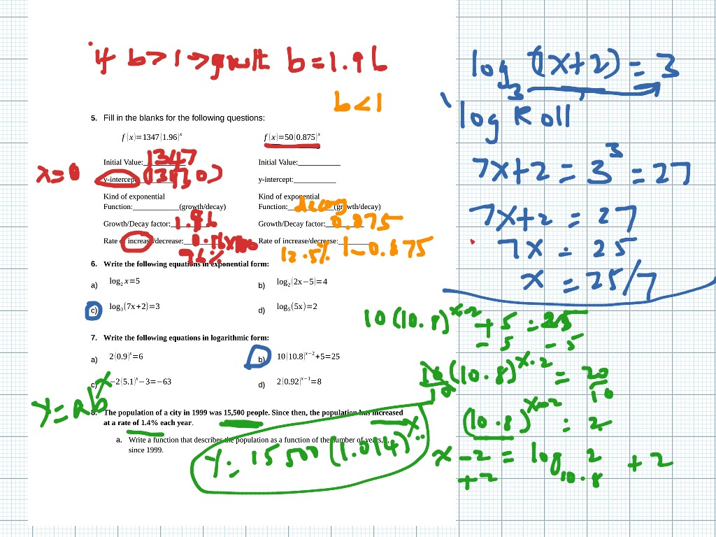 Algebra 18 2 Worksheet Characteristics Of Quadratic Functions