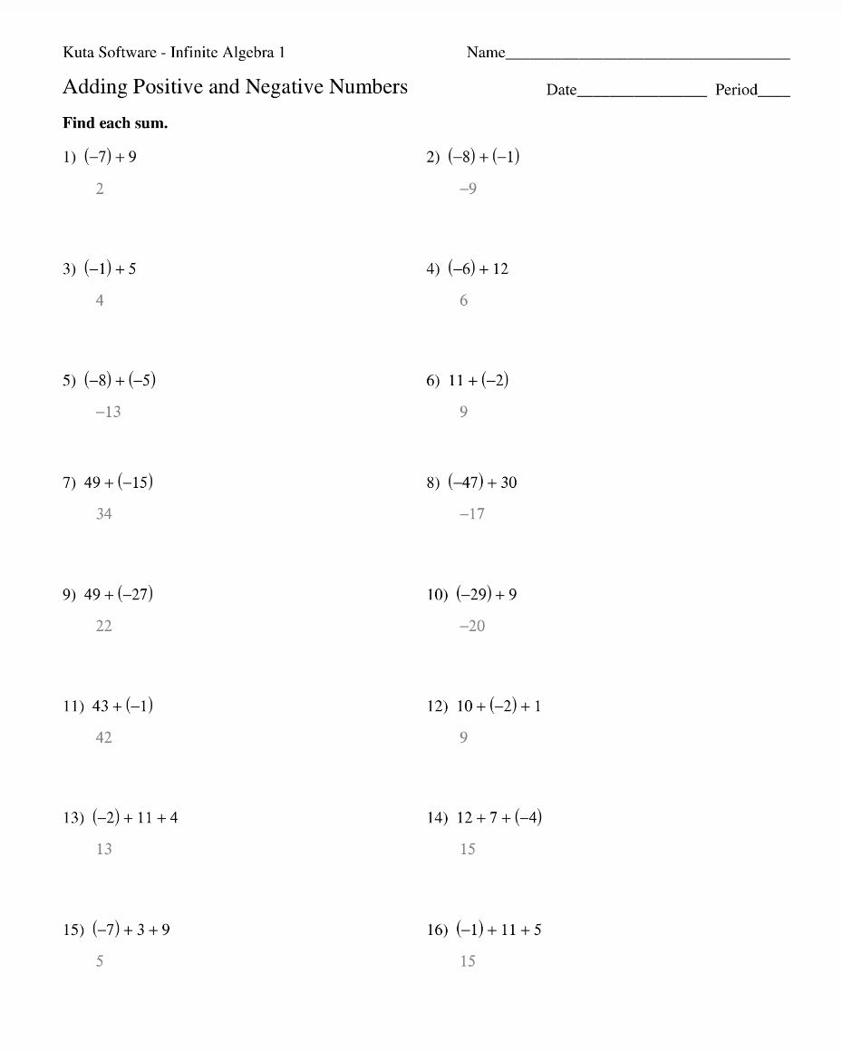 Algebra Readiness Worksheets ENTERTAINASIAN