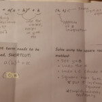 Beautiful Math Quadratics And Vertex Form Algebra One