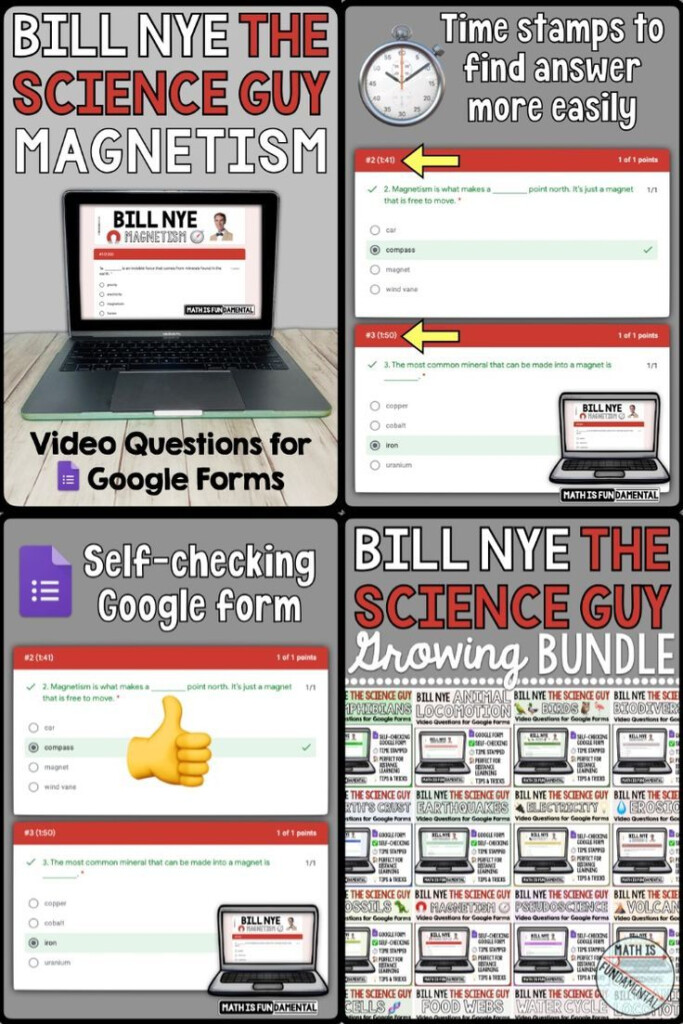 Bill Nye Magnetism Worksheet