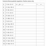 Coloring Activities For Grade 1 Unique Factoring Quadratic Equations In