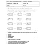 Diffusion And Osmosis Worksheet Answers Diffusion And Osmosis In 2020