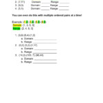 Domain Range Practice Worksheet