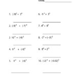Exponents Addition Algebra 1 Worksheet Printable Algebra 2 Worksheets