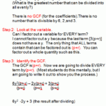 Factoring Polynomials Using Gcf Worksheet HAFSAH WEB