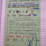 Factoring Worksheet With Answer Key Worksheets