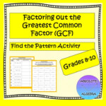 Factorising Using Common Factors Worksheet Free Download Gambr co