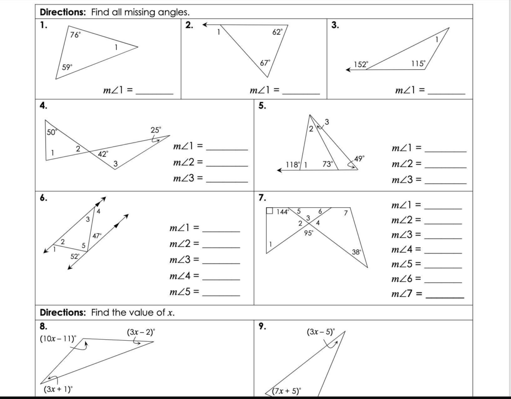 Gina Wilson Triangles Worksheet Gina Wilson All Things Algebra 